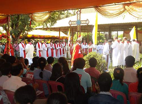 Ceremony remembering Cambodian martyrs